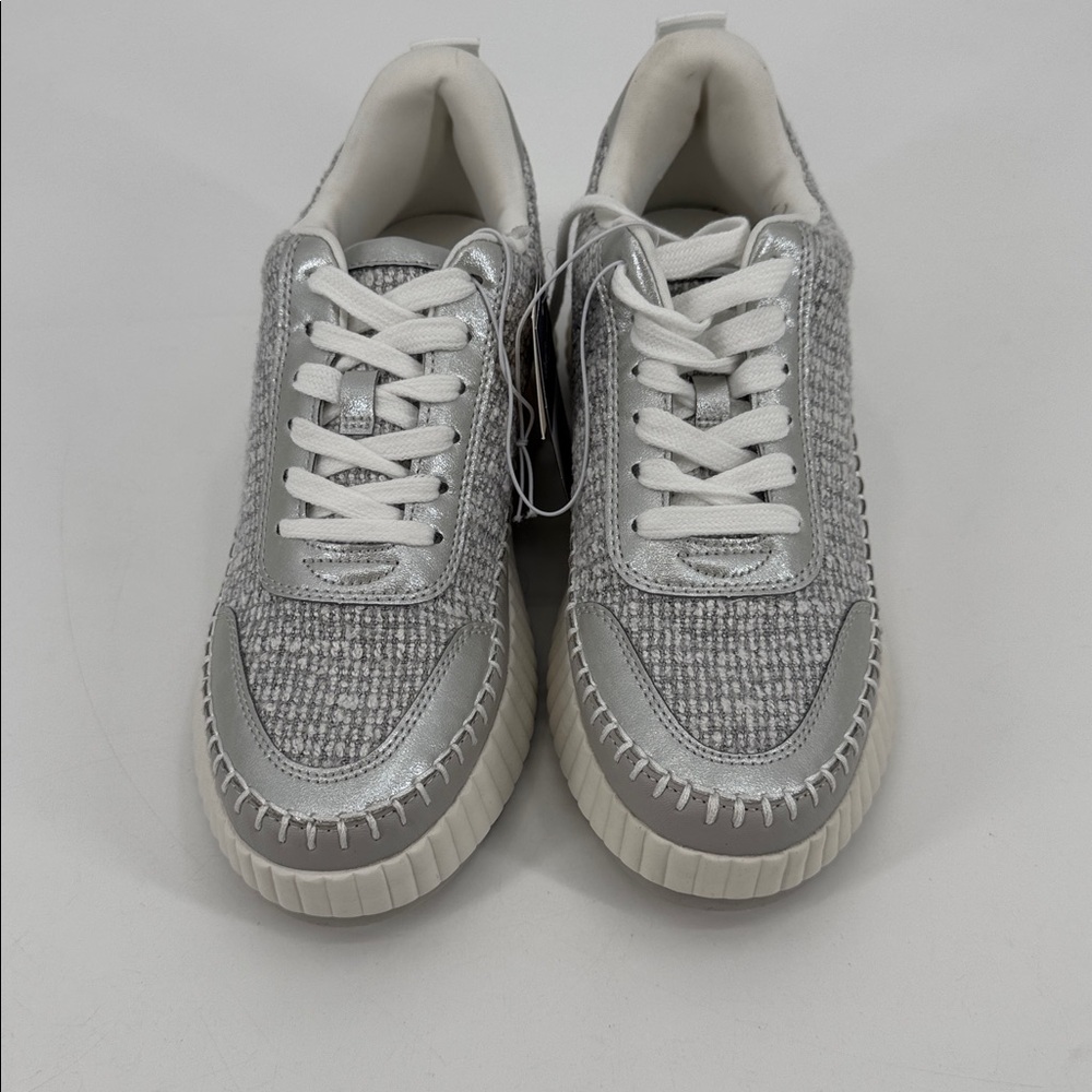 Universal Thread Silver Tweed Persephone Sneakers… - image 5